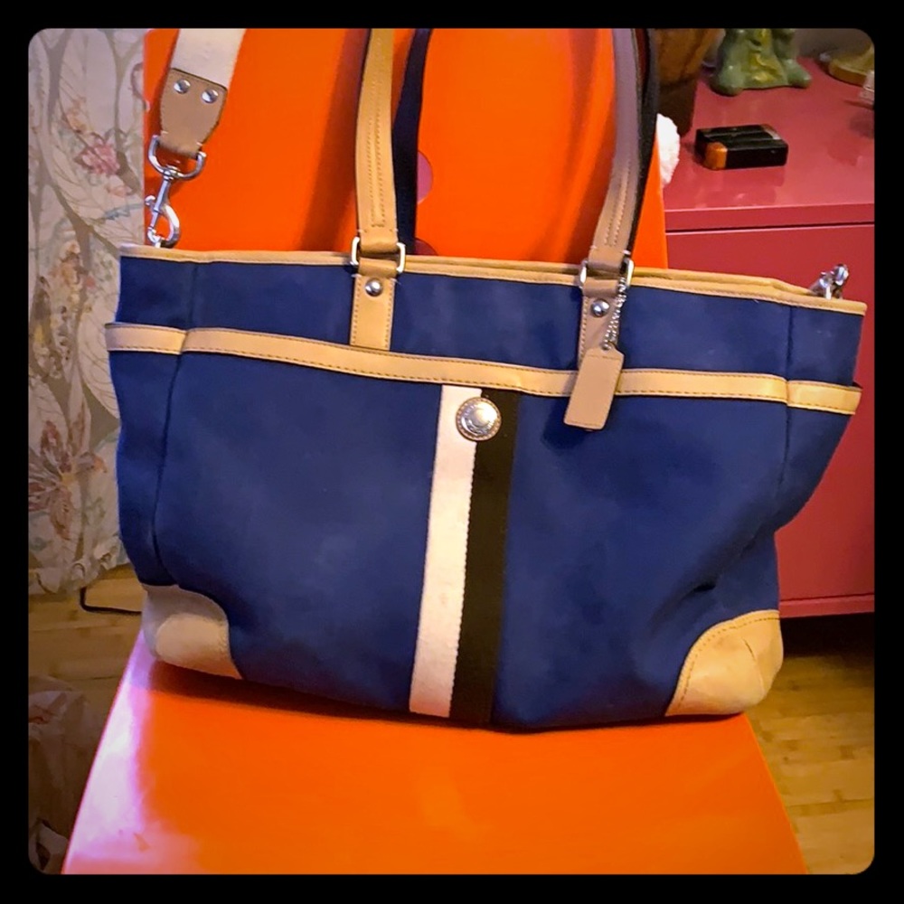 Coach diaper bag authentic